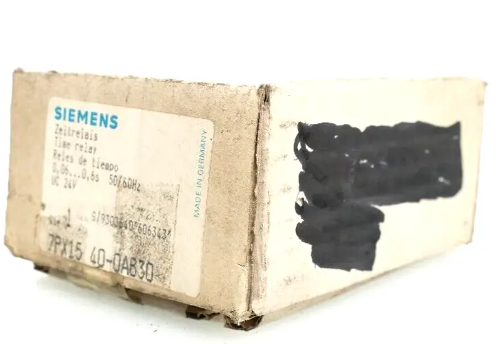 Produktfoto 1 von Siemens Zeitrelais 7PX1 5-40-0AB30 | 7PX15-40-0AB30