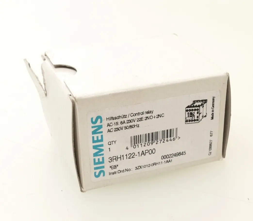 Siemens Hilfsschütz 3RH1 122-1AP00 | E:05 | 3RH1122-1AP00