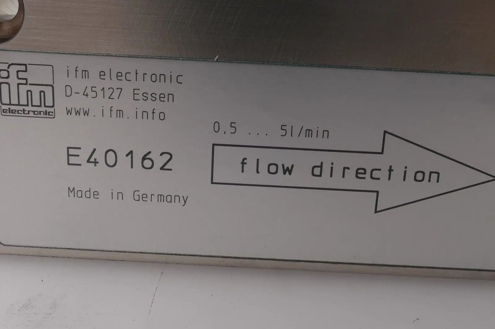 Produktfoto 1 von Ifm ADAPTBLOCK D15 G1/2 Prozessadapter für kleine Durchflussmengen | E40162