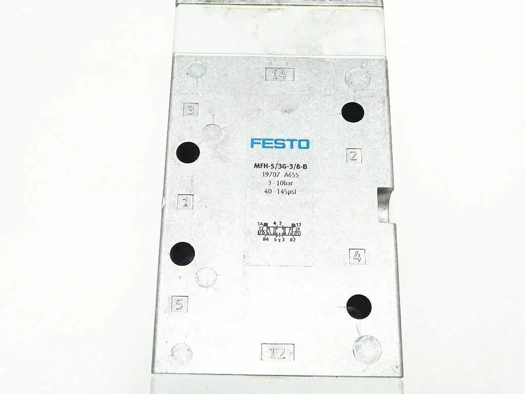 Produktfoto 1 von Festo Magnetventil MFH-5/3G-3/8-B | 19707