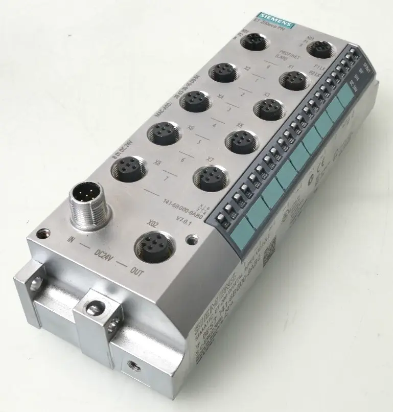 Produktfoto 1 von Siemens Simatic ET 200 Digital Input Module | 6ES7 141-6BG00-0AB0 E:05 V7.0.1
