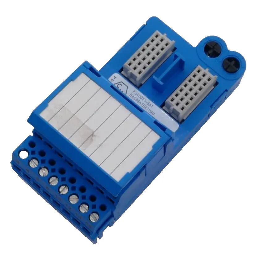 Fisher-Rosemount Systems KJ4110X1-BA1 IS Terminal Block 12P1867X012 Rev.:C