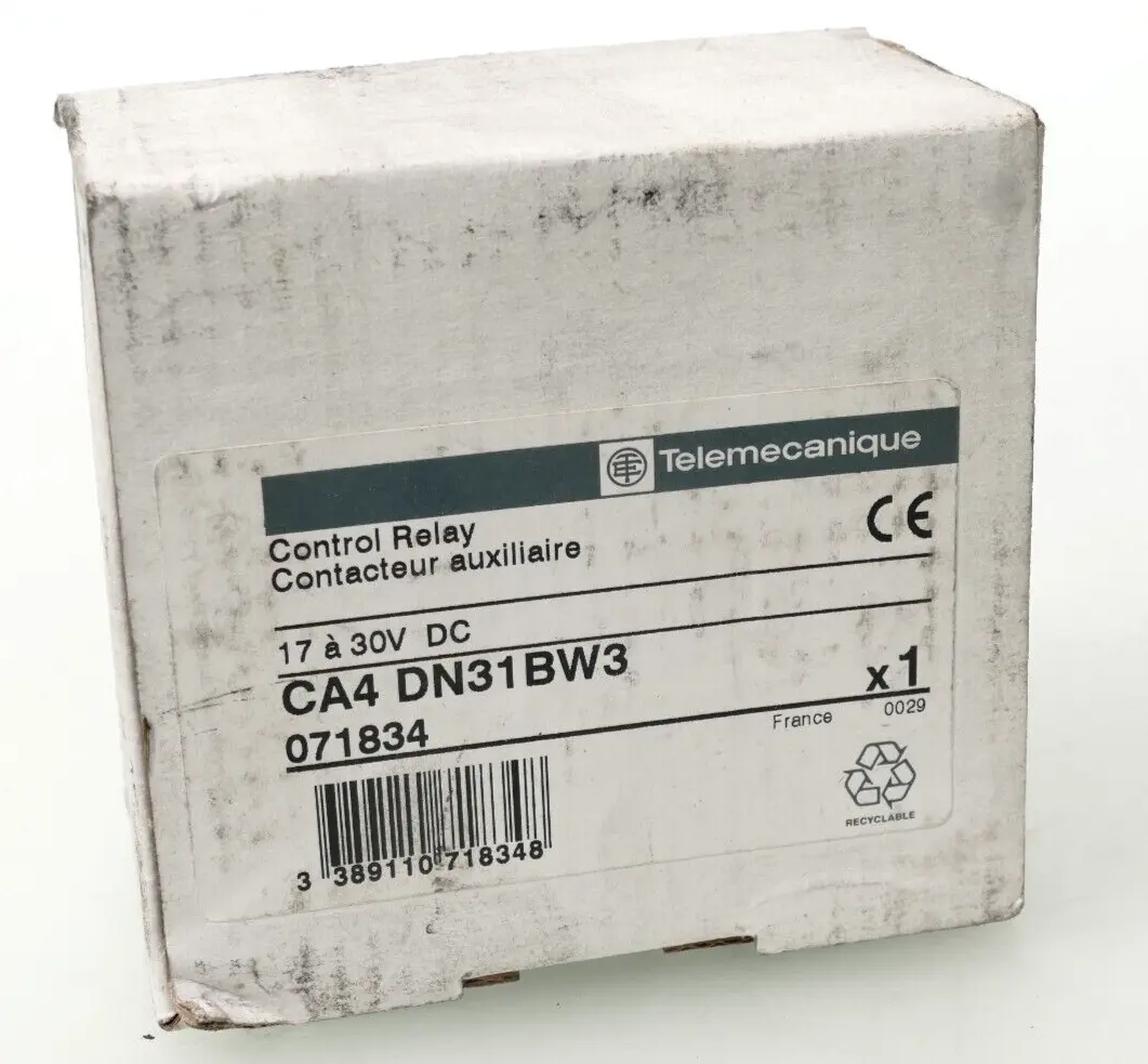 Produktfoto 1 von Telemecanique 071834 Control Relay CA4 DN31BW3