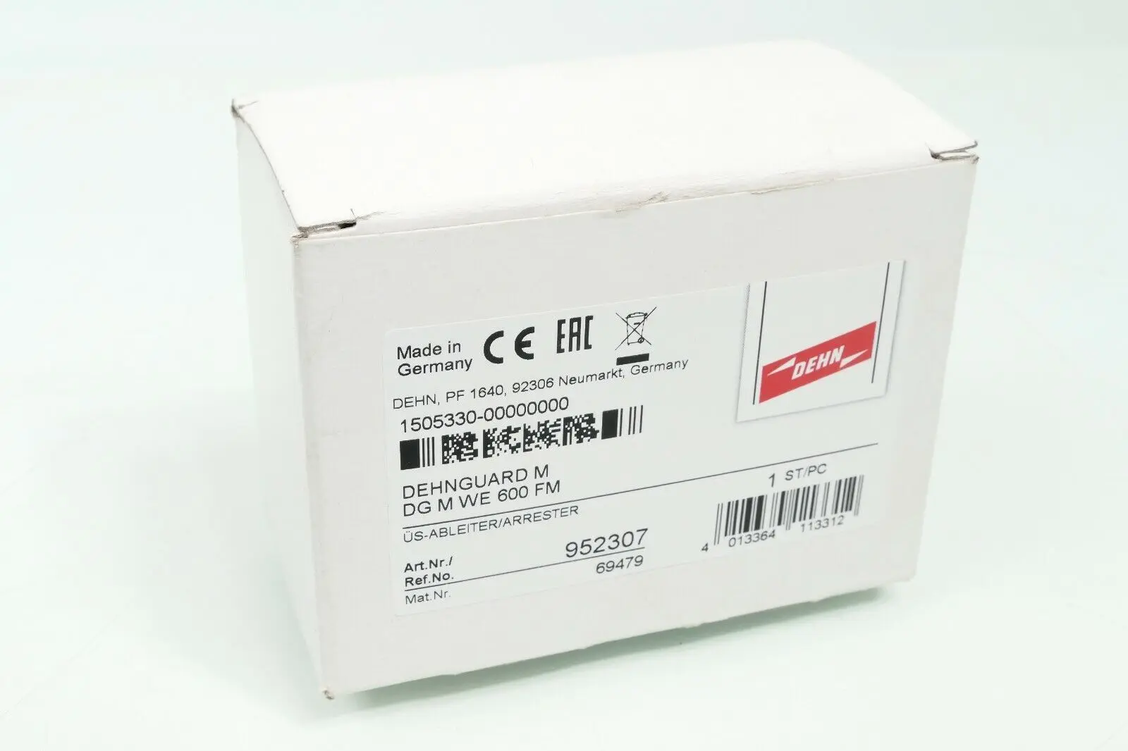 Produktfoto 1 von DEHN ÜS-Ableiter DEHNguard DG M WE 600 FM IP20 Energietechnik 952307 ÜS-Ableiter