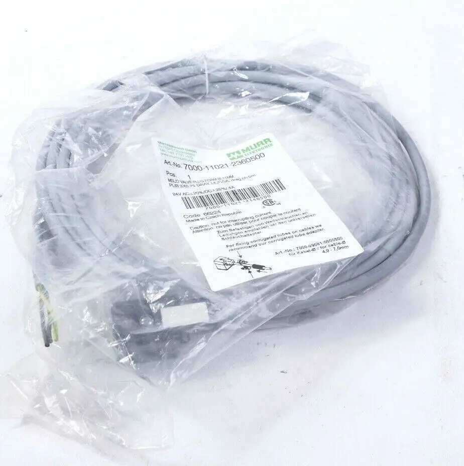Produktfoto 1 von Murr Elektronik MSUD Ventilst. BI-11mm freies Ltg-ende 5m | 7000-11021-2360500