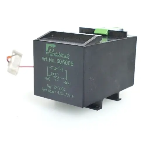 Produktfoto 1 von Murr Elektronik Relais 4,5...7,5s 24 VDC | 306005