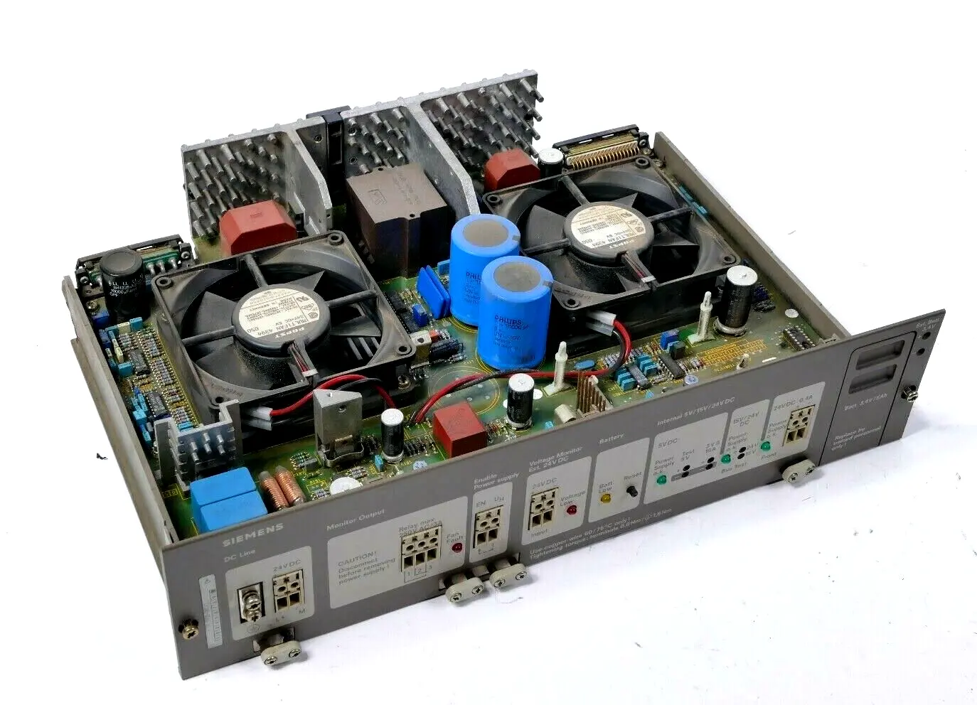 Produktfoto 1 von Siemens SIMATIC S5 Stromversorgung 6ES5 955-3NC13 | E:10 | 6ES5955-3NC13