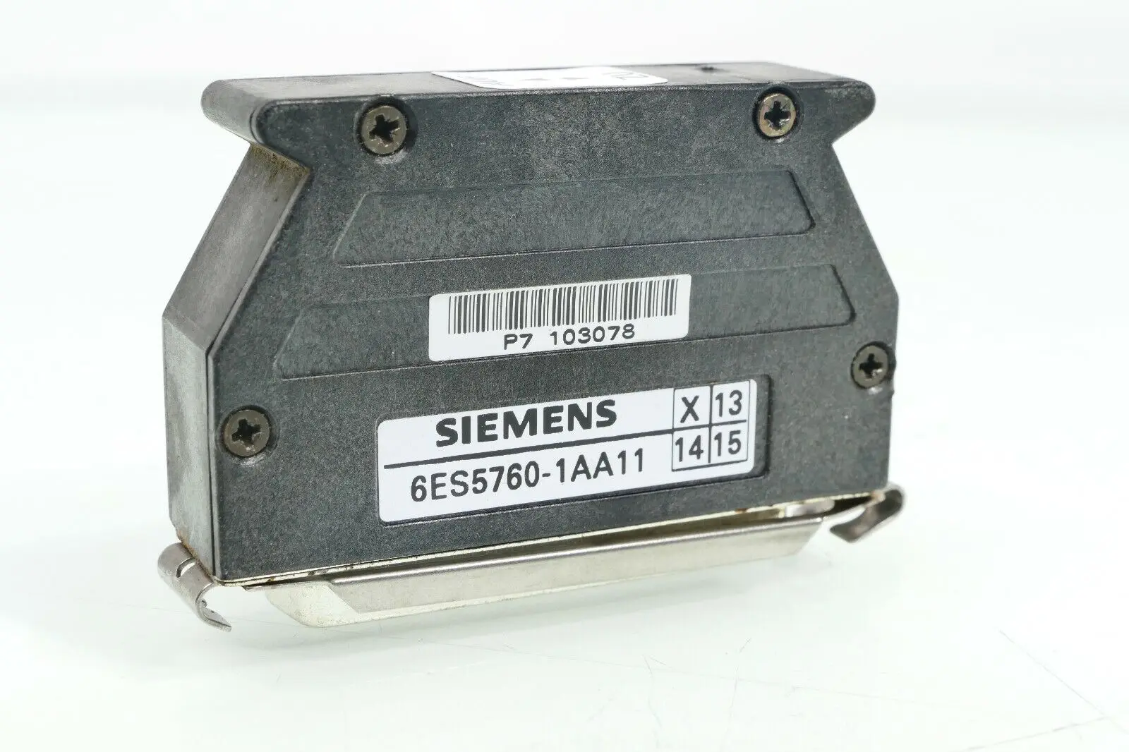 Produktfoto 1 von Siemens SIMATIC S5 Abschlussstecker 6ES5 760-1AA11 | E:12 | 6ES5760-1AA11