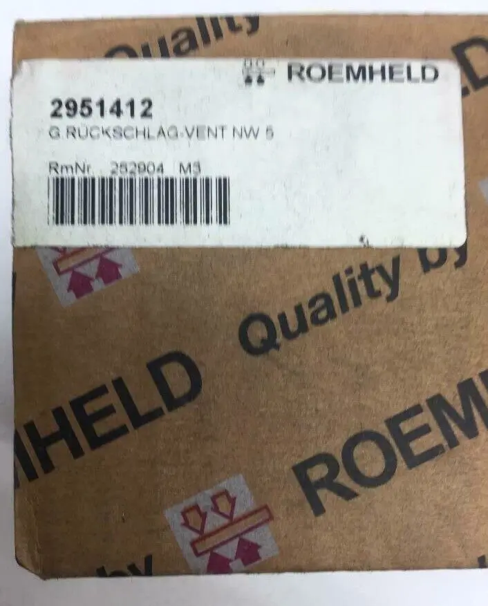 Produktfoto 1 von Roemheld 2951412 Rückschlag Ventil NW 5