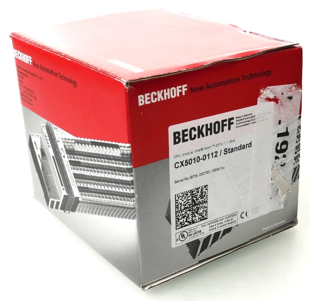 Produktfoto 1 von Beckhoff Embedded-PC mit Intel-Atom-Prozessor | HW: 3.2 | CX5010-0112