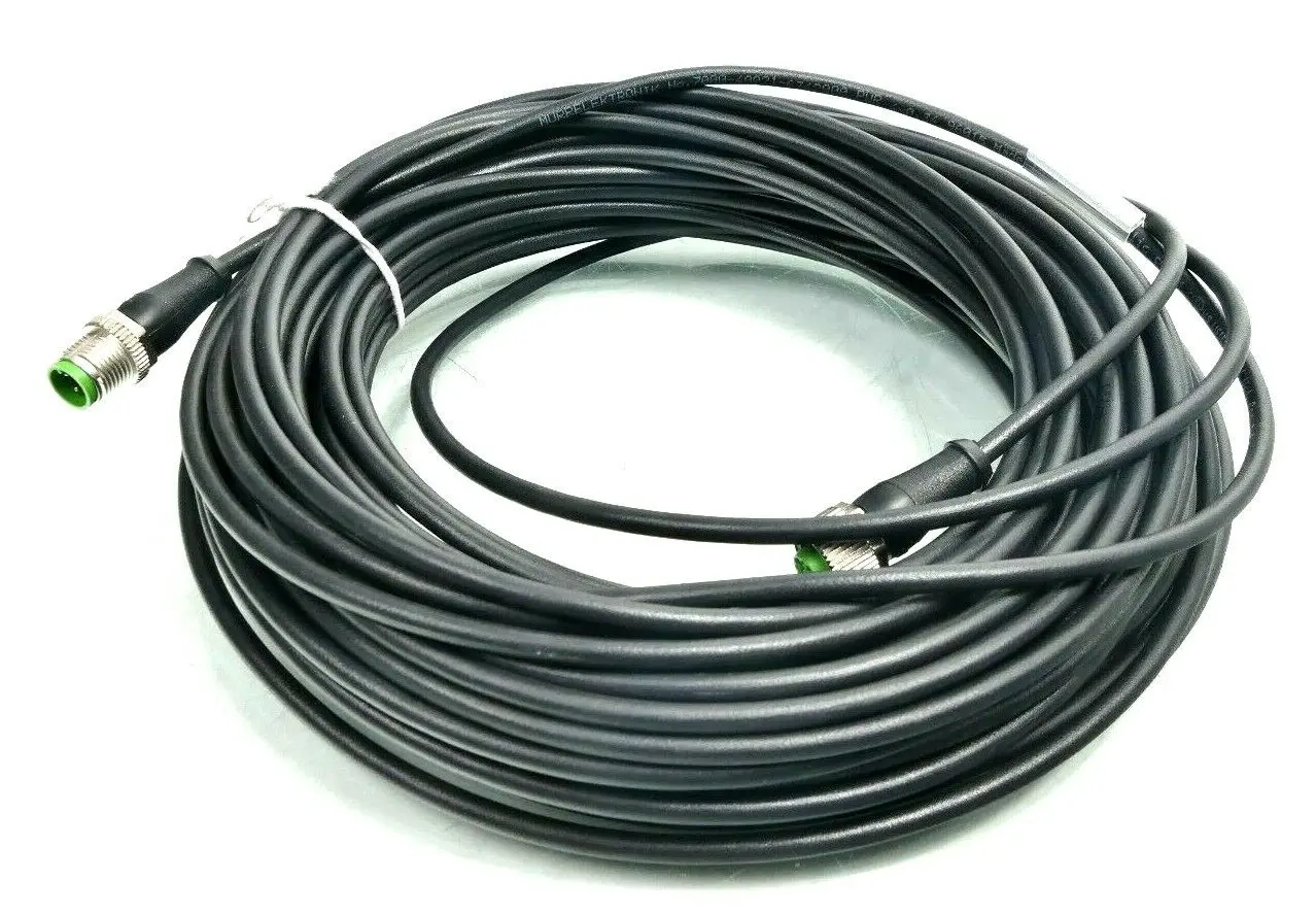 Produktfoto 1 von Murr Elektronik M12 St. 0° / M12 Bu. 0° A-kod. Kabel 20m | 7000-40021-6342000
