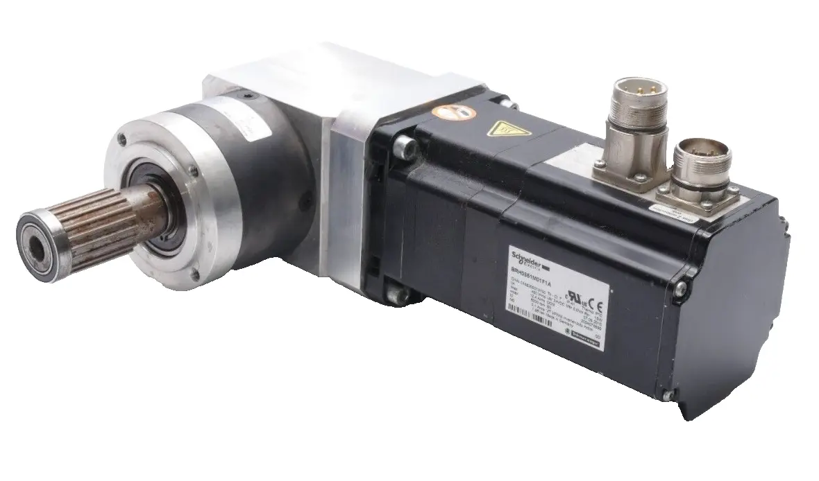Schneider BRH0851M01F1A Servomotor + Neugart WPLE 90 Winkelgetriebe