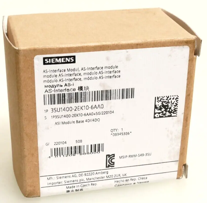 Produktfoto 1 von Siemens AS-Interface Modul 3SU1400-2EK10-6AA0 | 3SU1 400-2EK10-6AA0