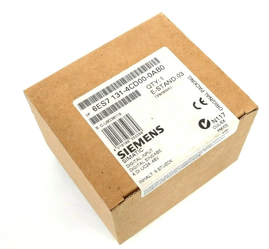 Produktfoto 1 von 5x Siemens Digitaleingabe 6ES7 131-4CD00-0AB0 | 6ES7131-4CD00-0AB0