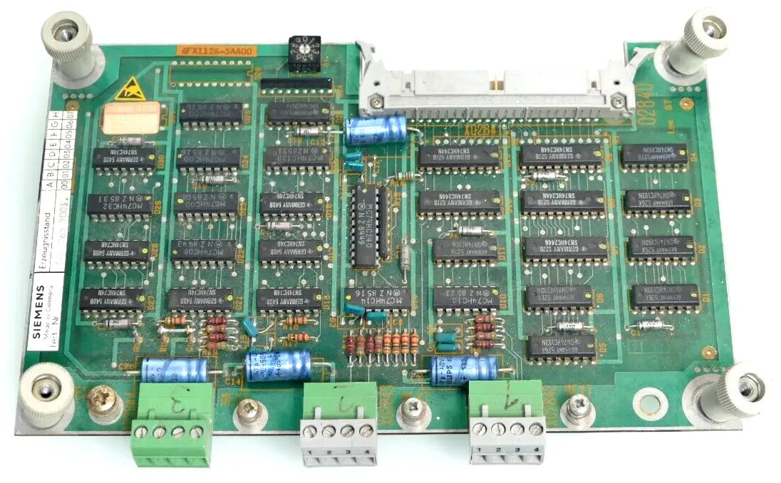 Siemens 6FX1126-5AA00 | 6FX1 126-5AA00 | E:F | V:00 | 5482659001