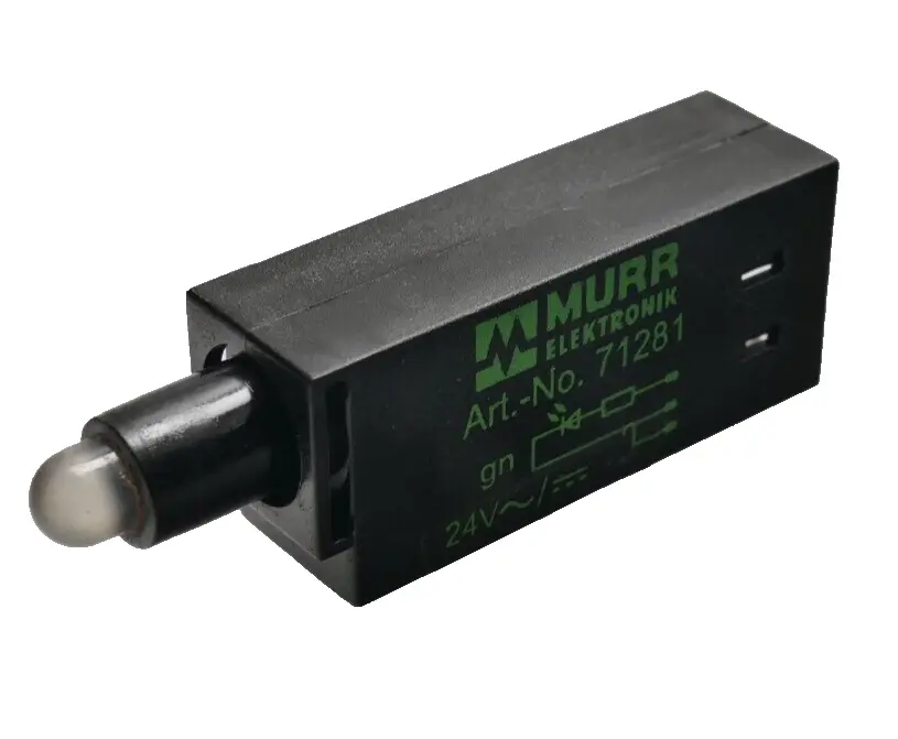 Produktfoto 1 von 4x Murr LED-Anzeigebaustein opac/ grün | 71281