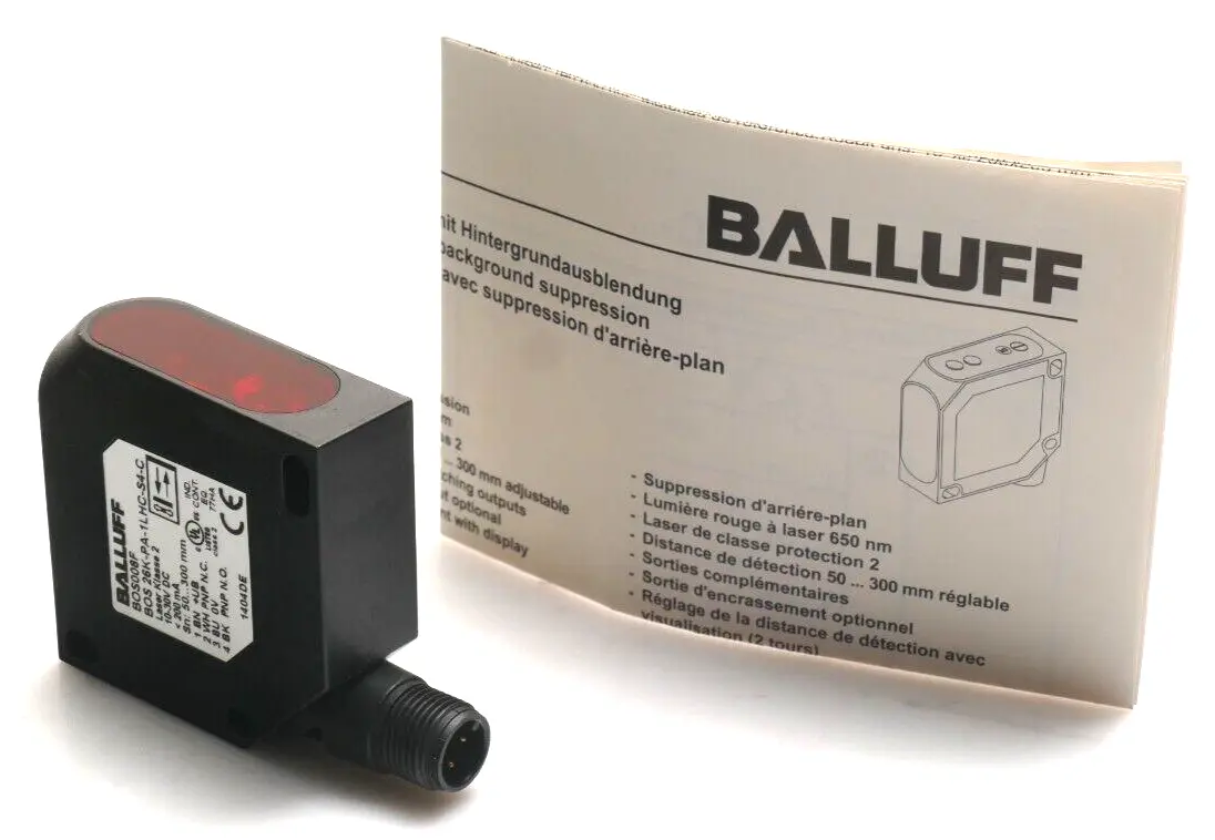 Produktfoto 1 von Balluff Kubischer Lichttaster BOS 26K-PA-1LHC-S4-C | BOS008F