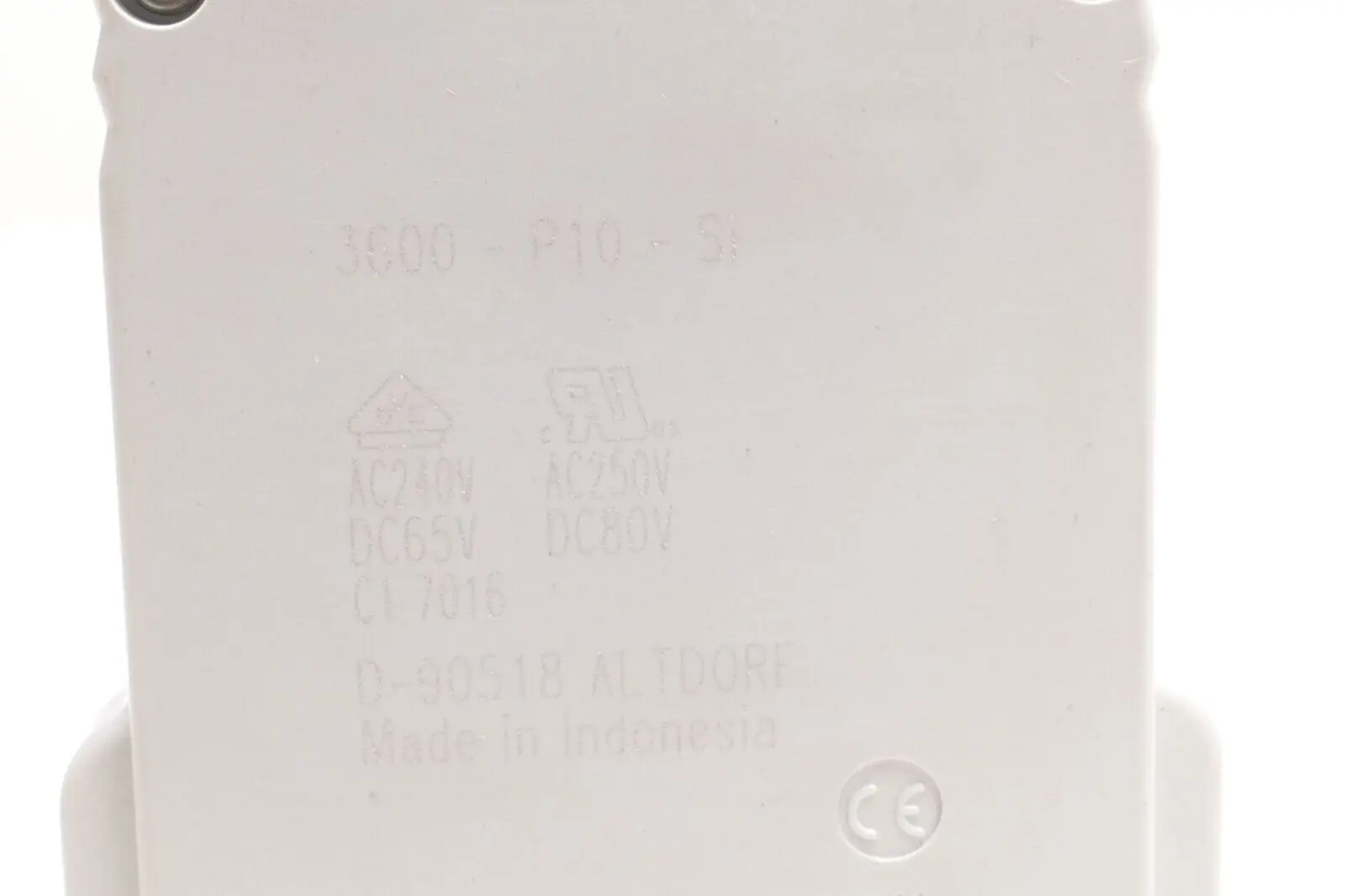 Produktfoto 1 von E-T-A Thermisch magnetischer Schutzschalter 3600-P10-SI-4A