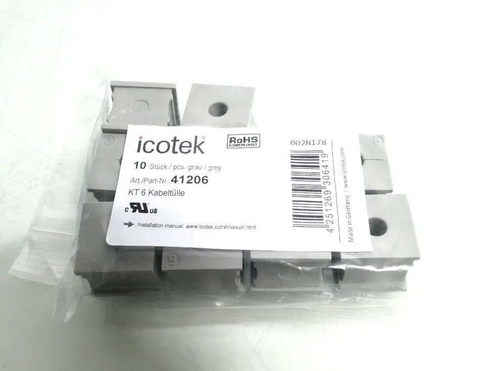 Produktfoto 1 von 10x Icotek KT 6 Kabeltülle | 41206