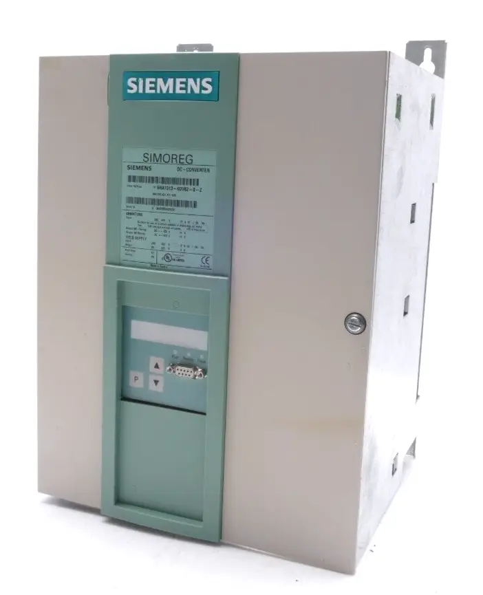 Produktfoto 1 von Siemens DC-Converter 6RA7 013-6DV62-0-Z | Z=G94 K00 K11 S00 | 6RA7013-6DV62-0-Z