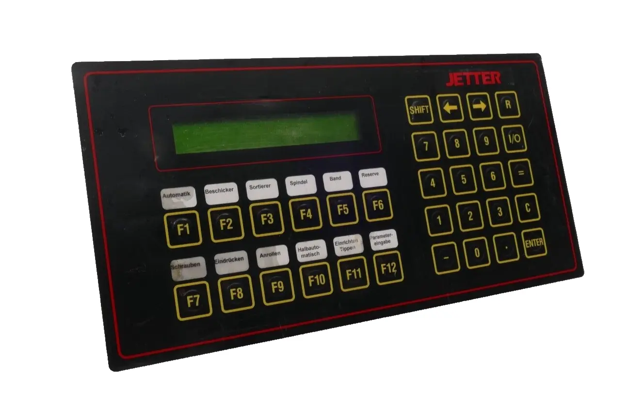 Produktfoto 1 von Jetter LCD 9 Bedienfeld LCD9 | Rev. C | 782-1-1669