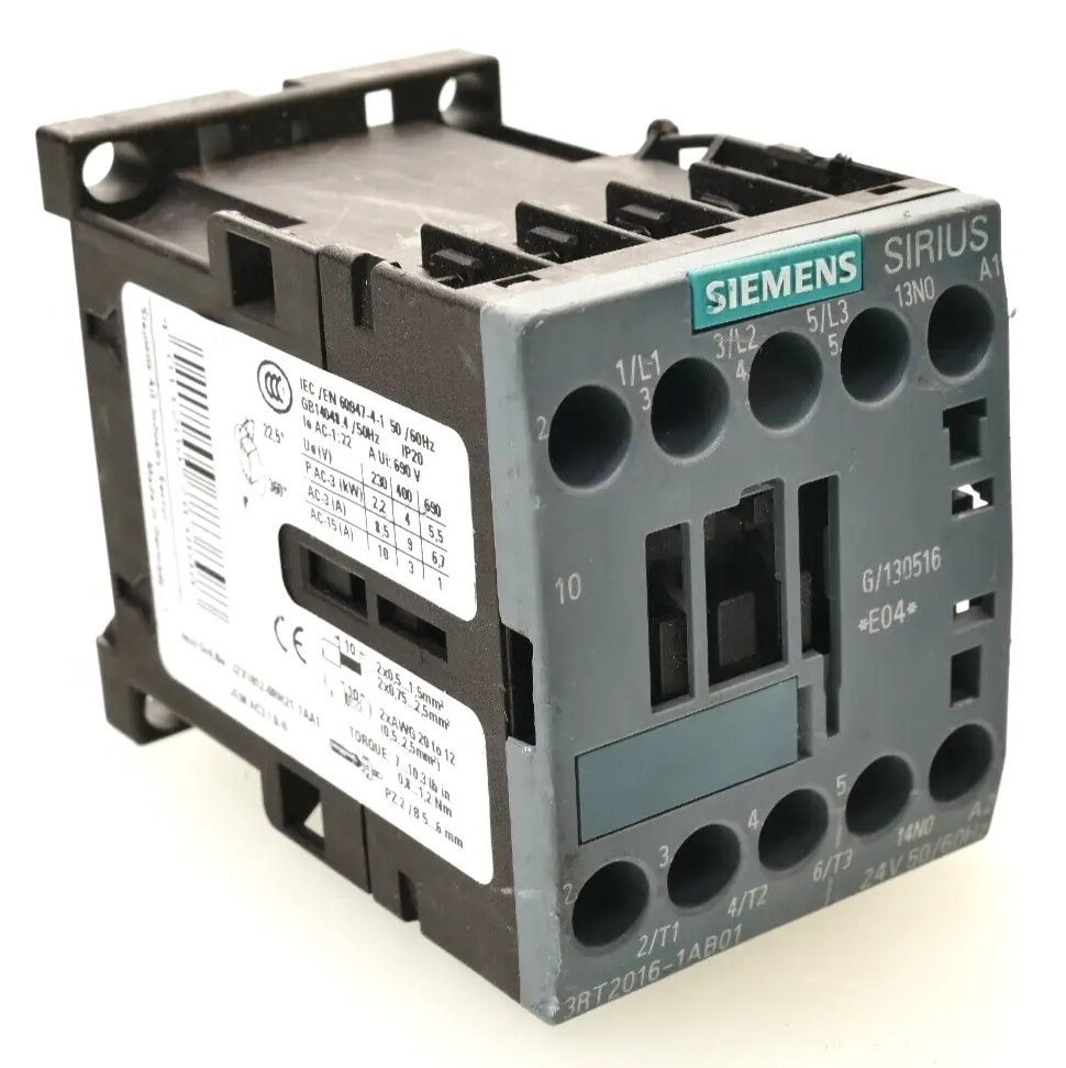 Produktfoto 1 von Siemens Leistungsschütz 3RT2 016-1AB01 | E:04 | 3RT2016-1AB01