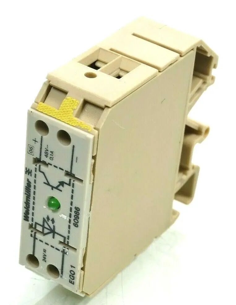 Produktfoto 1 von 2x Weidmüller Optokoppler EGO 1 | 60986