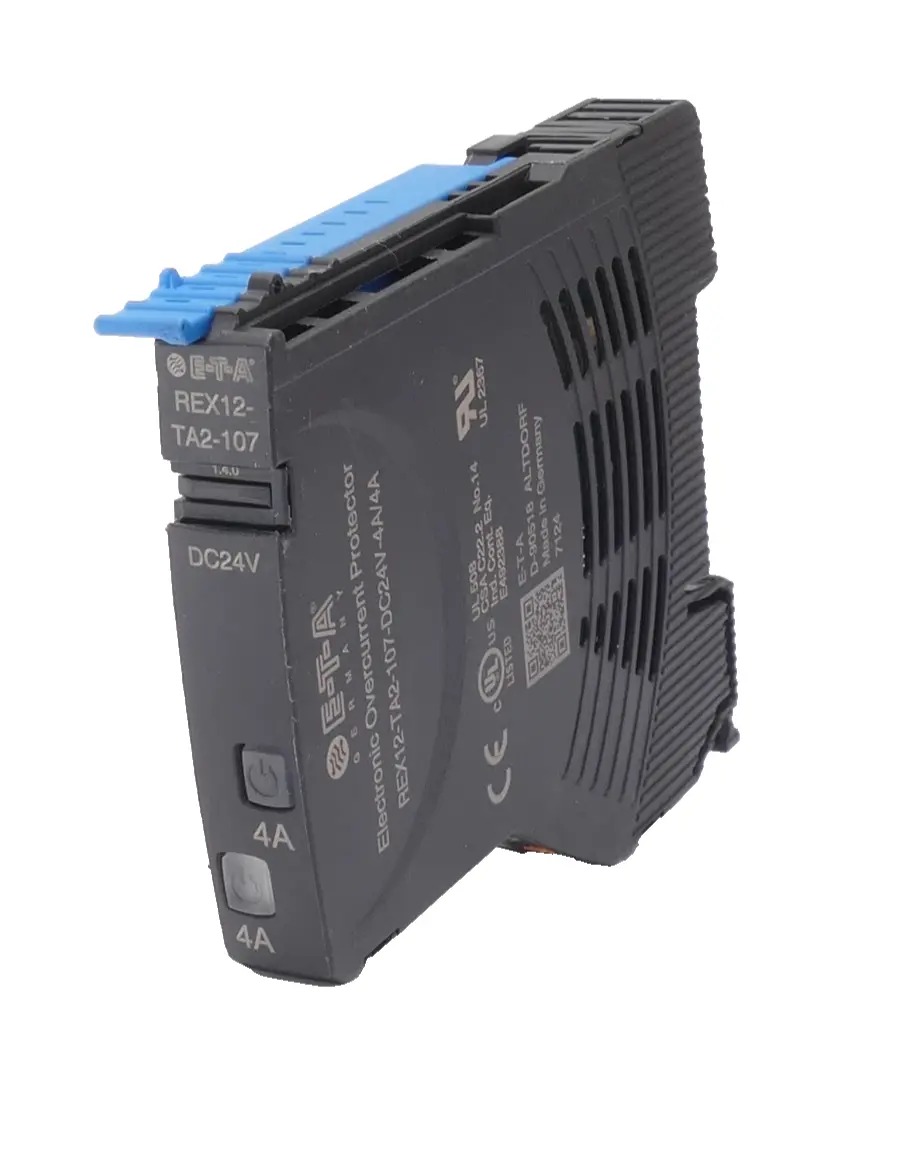 Produktfoto 1 von E-T-A Rex12 Elektronischer Trennschalter | REX12-TA2-107-DC24V-4A/4A