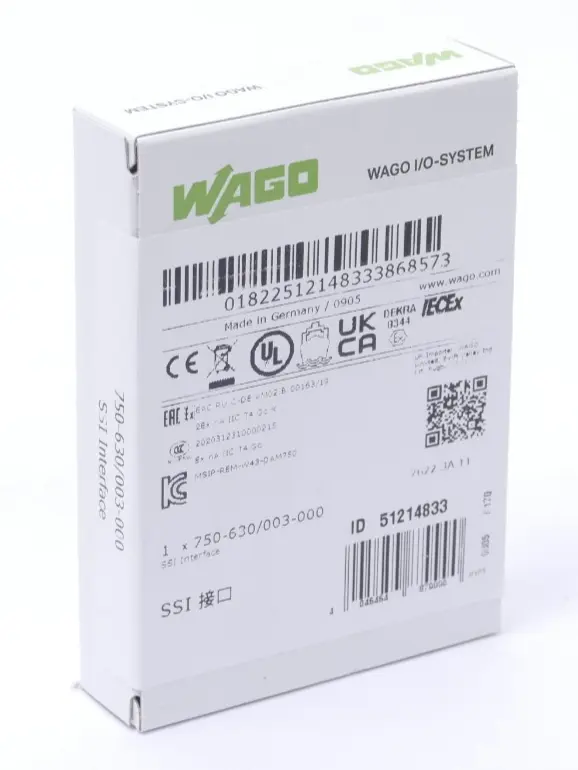 Produktfoto 1 von Wago SSI-Geber-Interface | 750-630/003-000