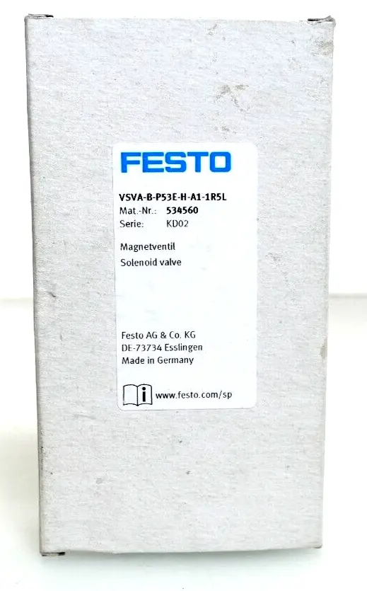 Produktfoto 1 von Festo Magnetventil VSVA-B-P53E-H-A1-1R5L | 534560