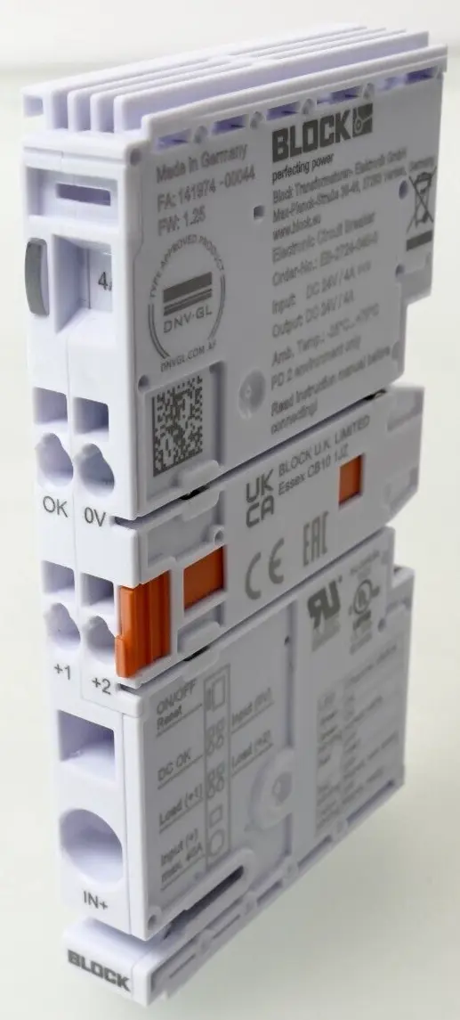 Produktfoto 1 von Block Electronic Circuit Breaker | FW:1.25 | EB-2724-040-0