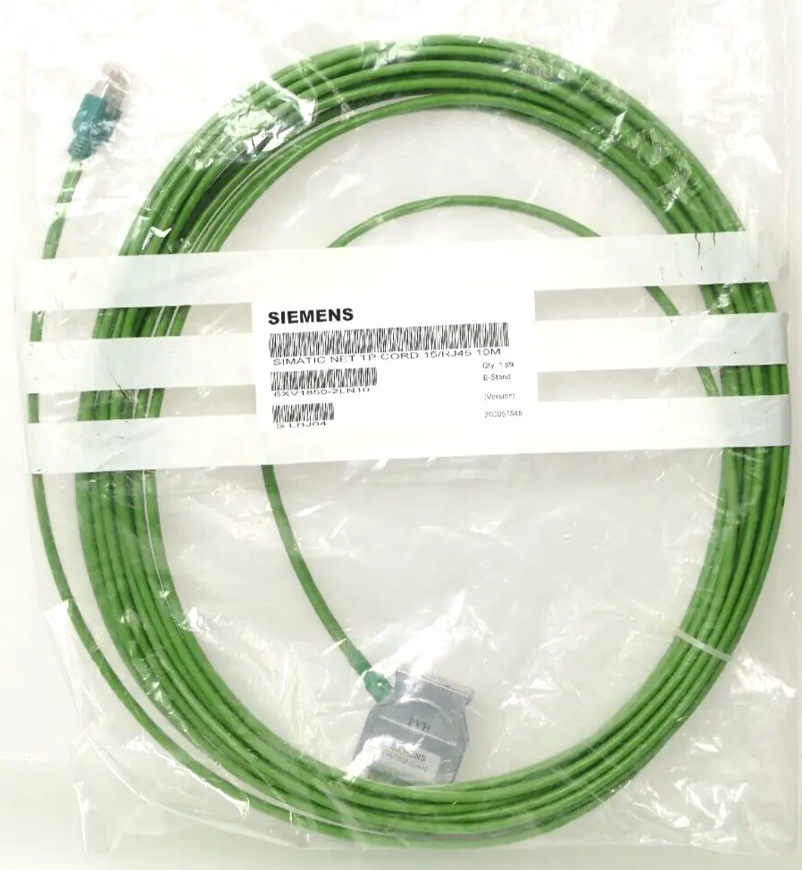Produktfoto 1 von Siemens Simatic Net Ethernet Kabel 10m 6XV1 850-2LN10 | 6XV1850-2LN10