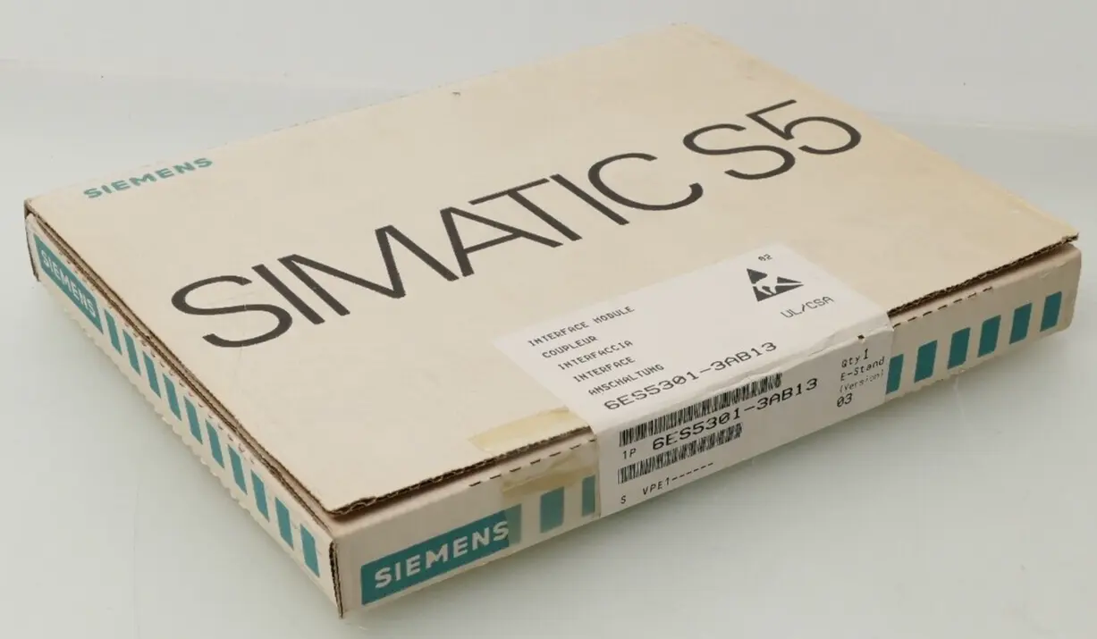 Produktfoto 1 von Siemens SIMATIC S5 Anschaltung 6ES5 301-3AB13 | E:03 | 6ES5301-3AB13