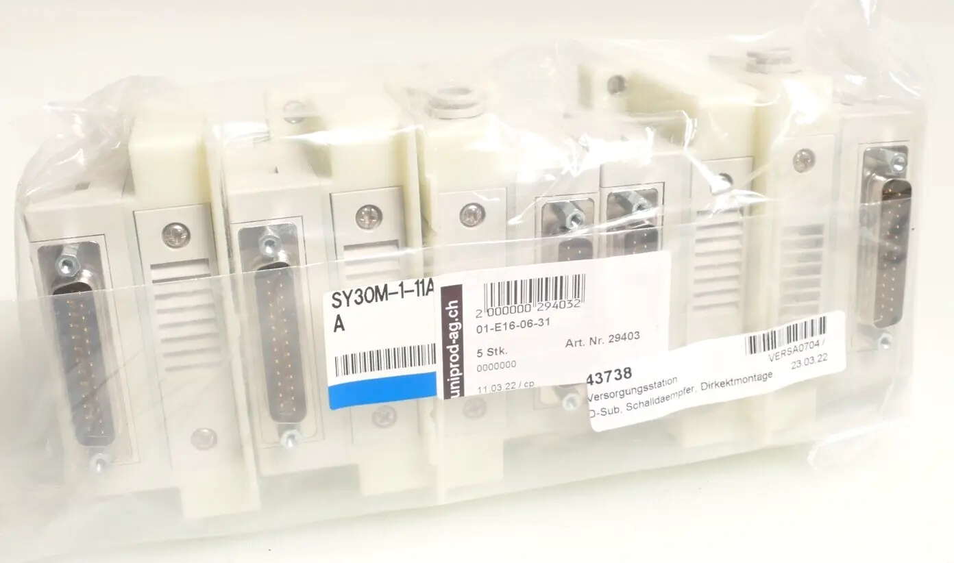 Produktfoto 1 von 5x SMC Versorgungsstation | SY30M-1-11AS1 08-N