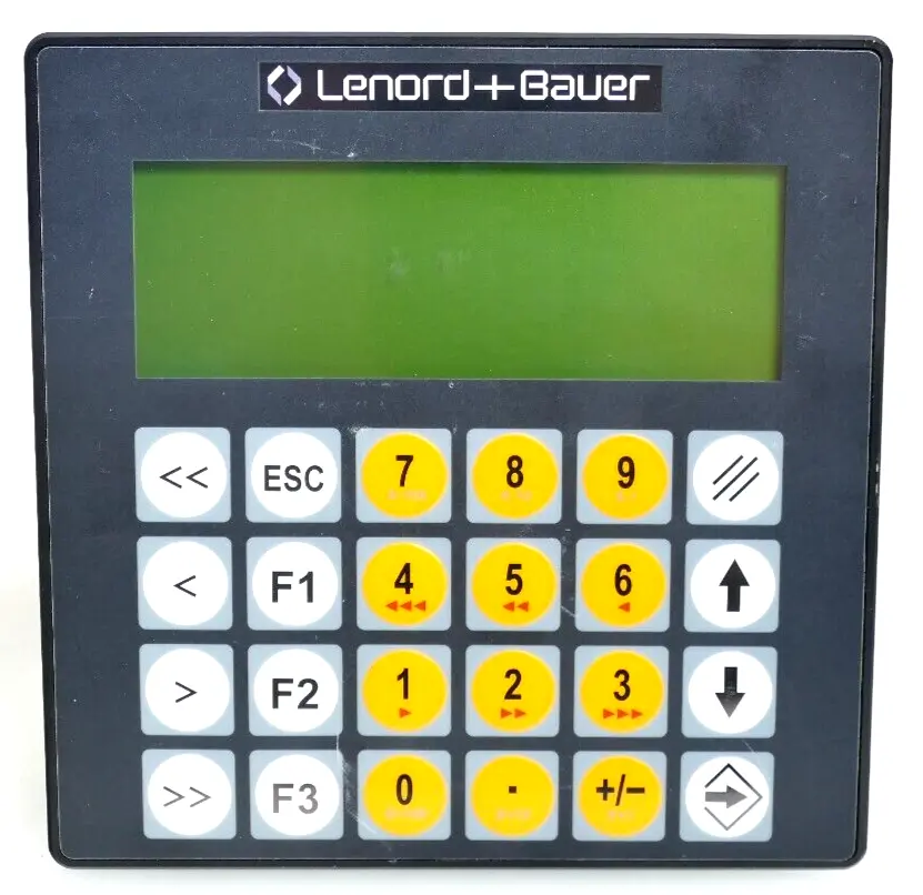 Produktfoto 1 von Lenord+Bauer GEL Bedienpanel 18-30 VDC 15-26 VAC | 88100D1
