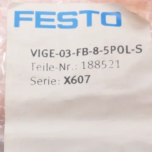 Produktfoto 1 von 2x Festo Eingangsmodul VIGE-03-FB-8-5POL-S | 188521