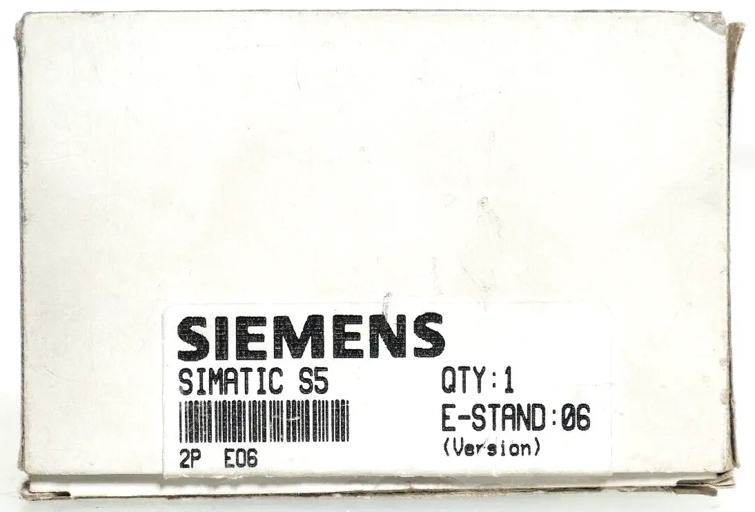 Produktfoto 1 von Siemens SIMATIC S5 Memory Submodule 8KB 6ES5 375-0LD11 | E:06 | 6ES5375-0LD11