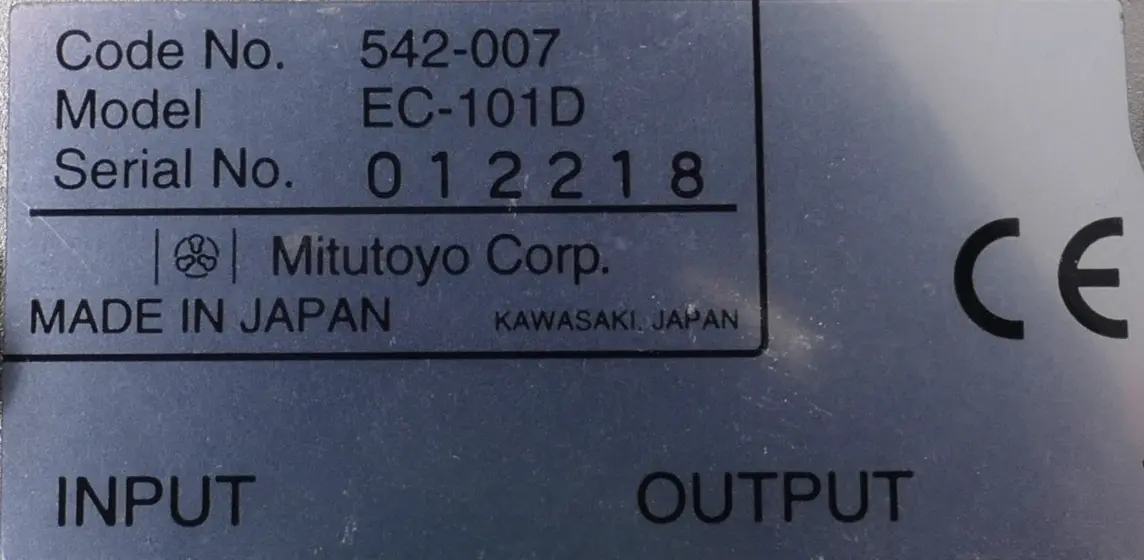 Produktfoto 1 von Mitutoyo Bediengerät EC-10D EC-101D | 542-007