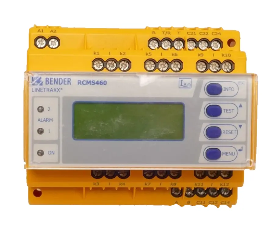 Produktfoto 1 von Bender LINETRAXX Differenzstromauswertgerät RCMS460 | V2.3 | RCMS460-D-1