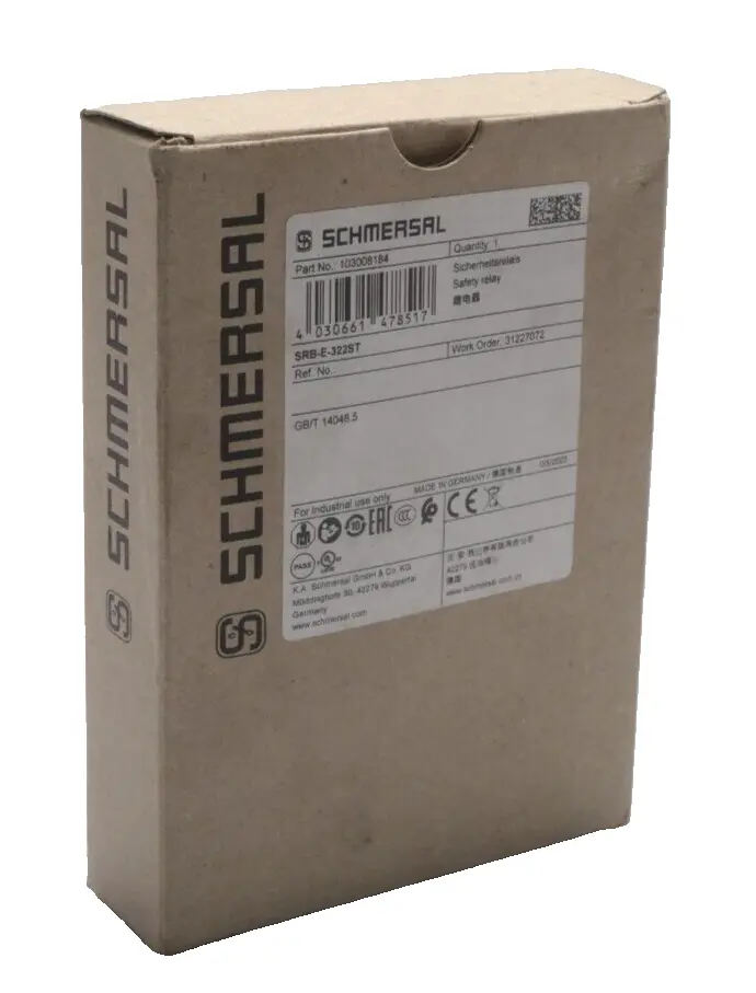 Produktfoto 1 von Schmersal Sicherheitsrelais SRB-E-322ST | 103008184
