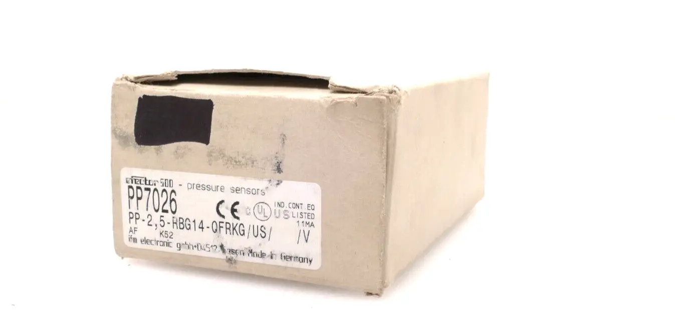 Produktfoto 1 von Ifm Druckschalter mit keramischer Messzelle PP-2,5-RBG14-QFRKG/US/ /V | PP7026