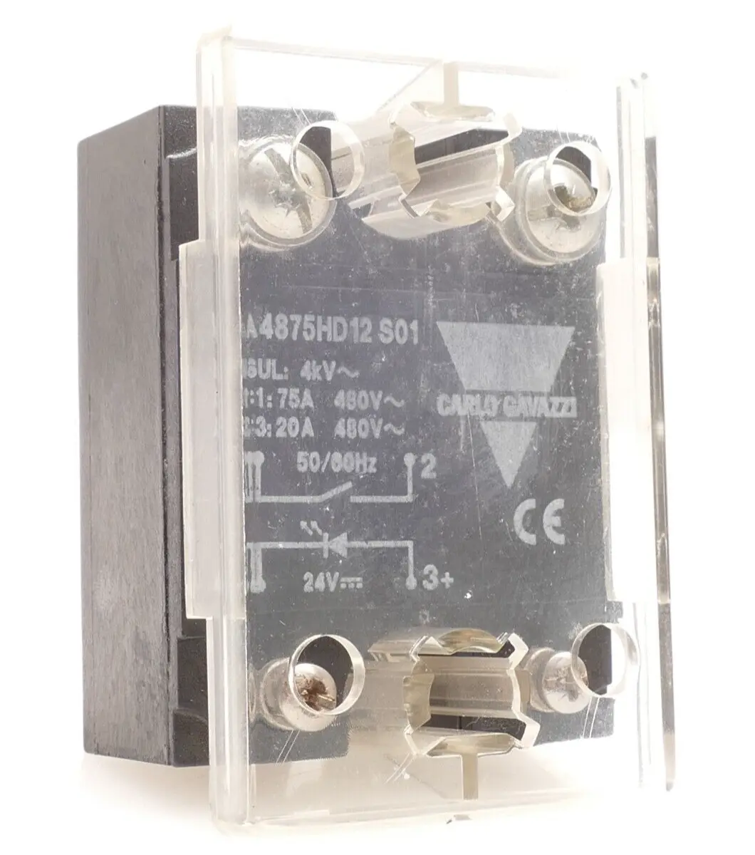 Produktfoto 1 von CARLO GAVAZZI Motor Starter Overload Relais 75A 480V RA4875HD12 S01