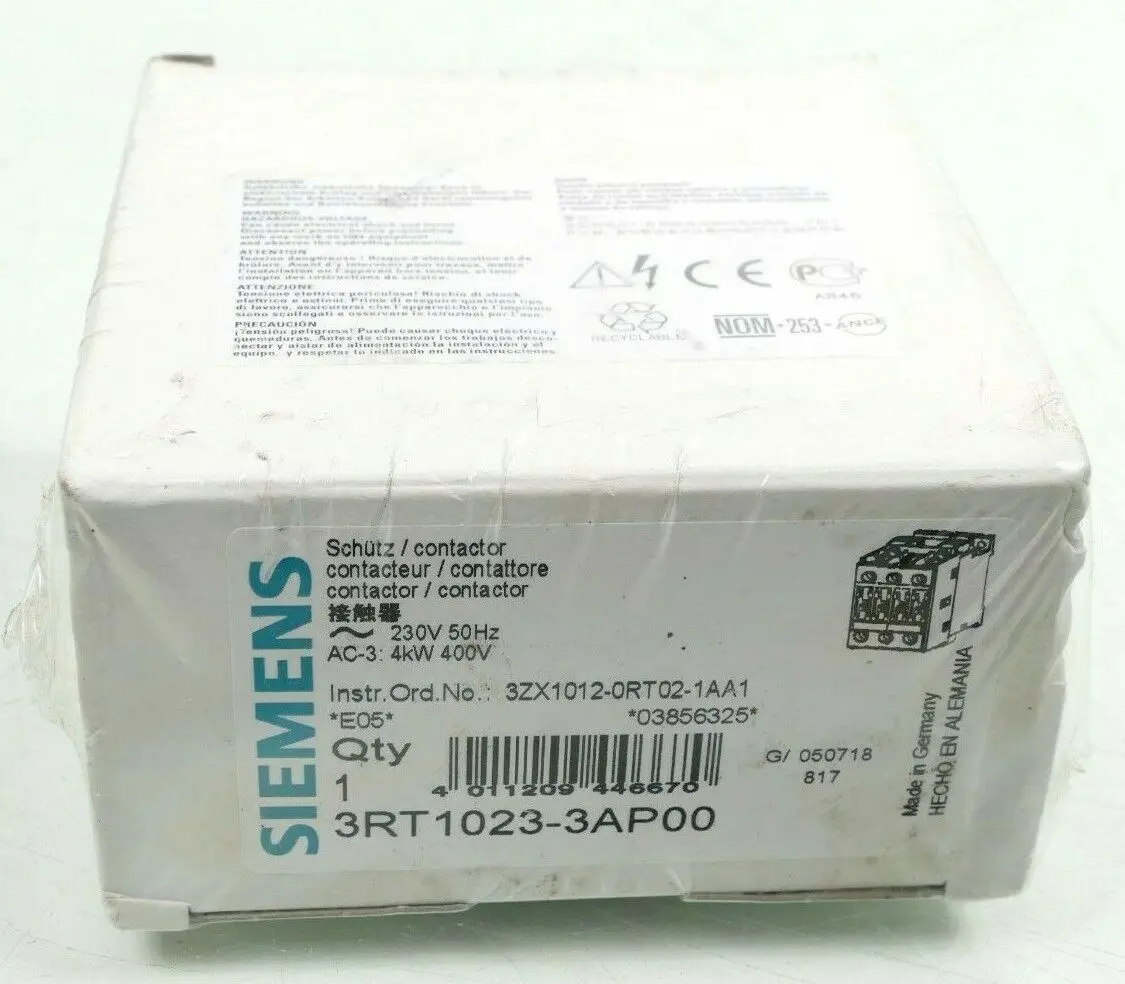 Siemens SIRIUS Schütz 3RT1 023-3AP00 | E:05 | 3RT1023-3AP00