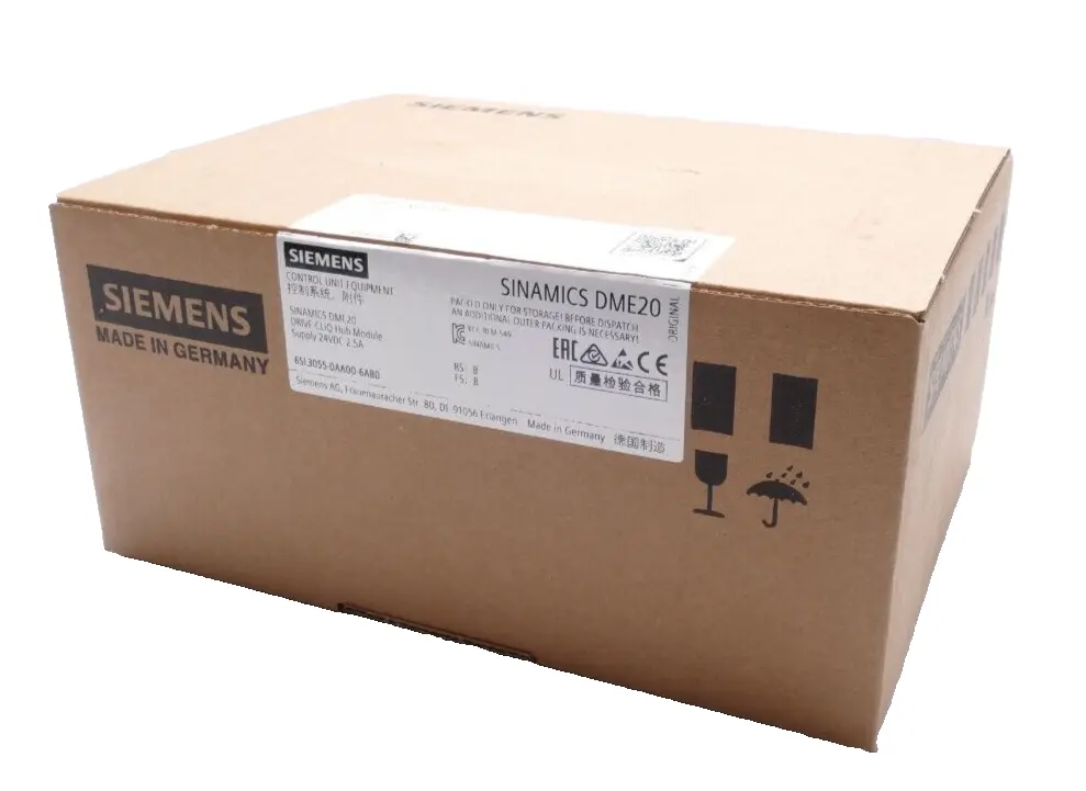 Produktfoto 1 von Siemens SINAMICS Drive-CliQ Hub Module DME20 | RS:B FS:B | 6SL3055-0AA00-6AB0