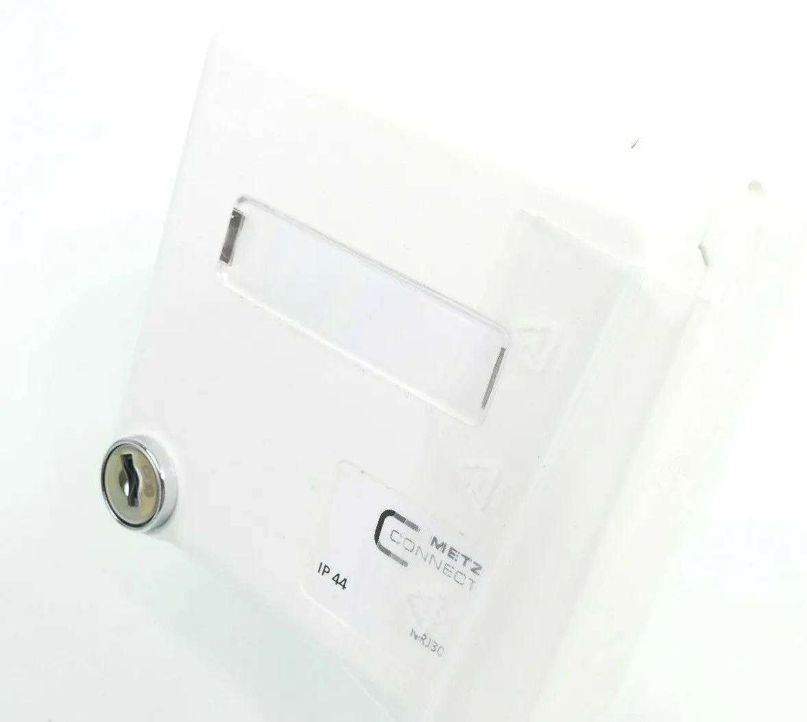 Produktfoto 1 von Metz Connect NRJ30 / IP44 Anschlussdose ohne Modul / EDATmodul