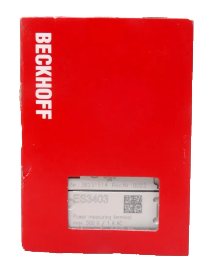 Produktfoto 1 von Beckhoff EtherCAT-Klemme, 3-Kanal-Analog-Eingang | ES3403