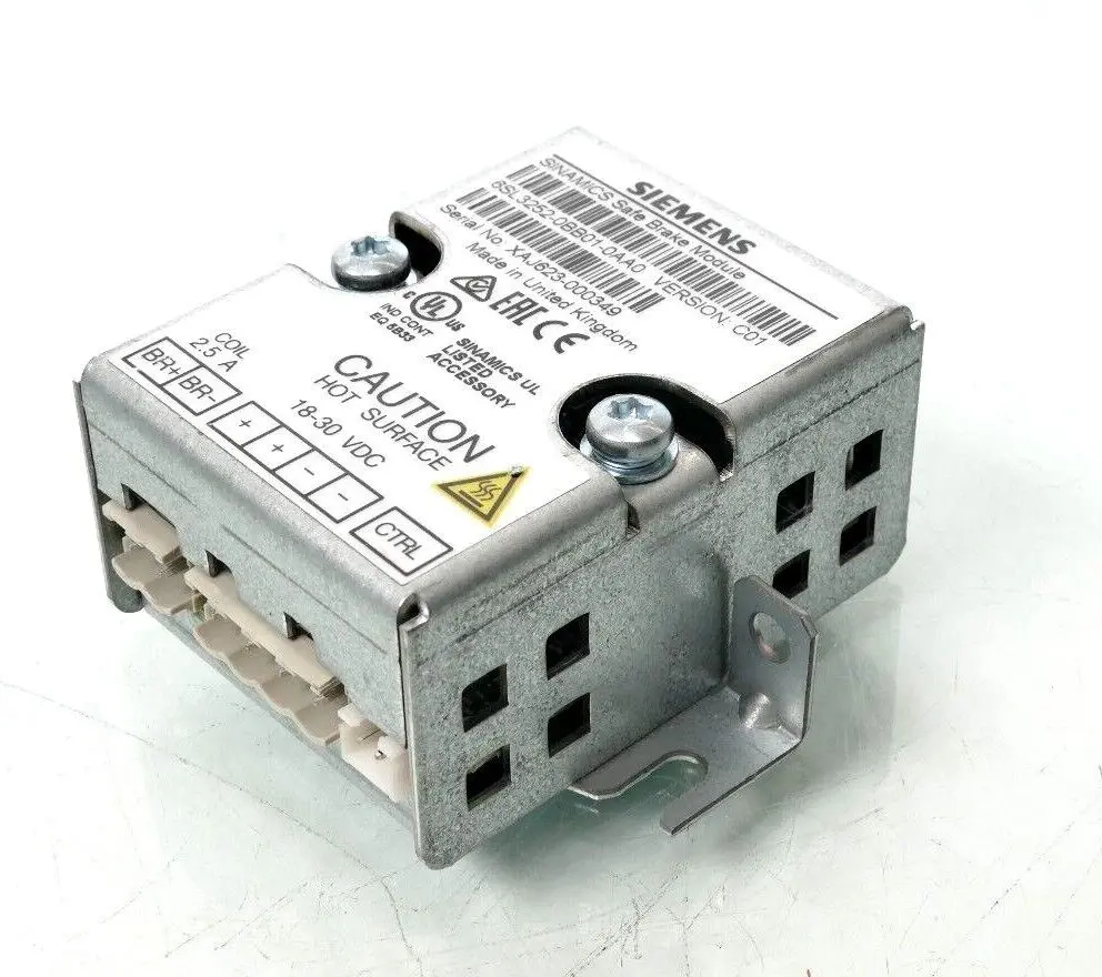 Produktfoto 1 von Siemens SINAMICS Bremsrelais 6SL3 252-0BB01-0AA0 | V:C01 | 6SL3252-0BB01-0AA0