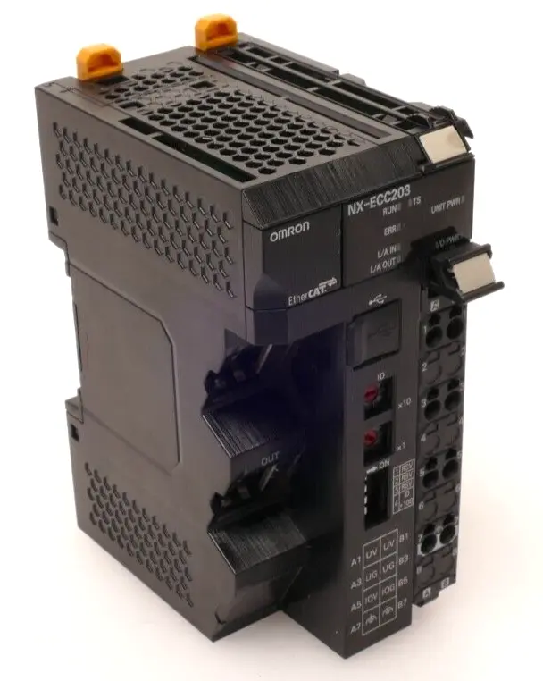 Produktfoto 1 von Omron EtherCAT Communication Coupler | Ver. 1.6 | NX-ECC203
