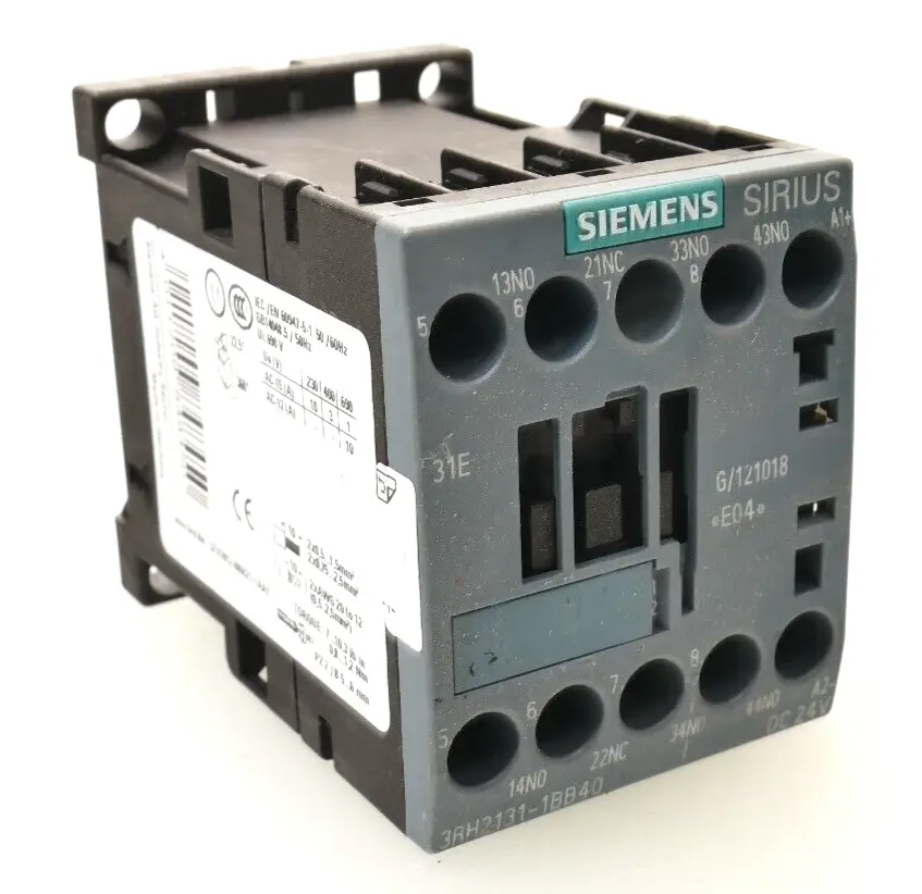 Produktfoto 1 von 2x Siemens SIRIUS Schütz 3RH2 131-1BB40 | E:04 | 3RH2131-1BB40