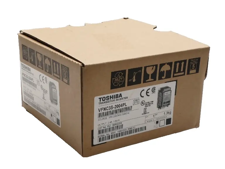 Produktfoto 1 von Toshiba Transistor Inverter 1PH 200/240V 50/60Hz | VFNC3S-2004PL